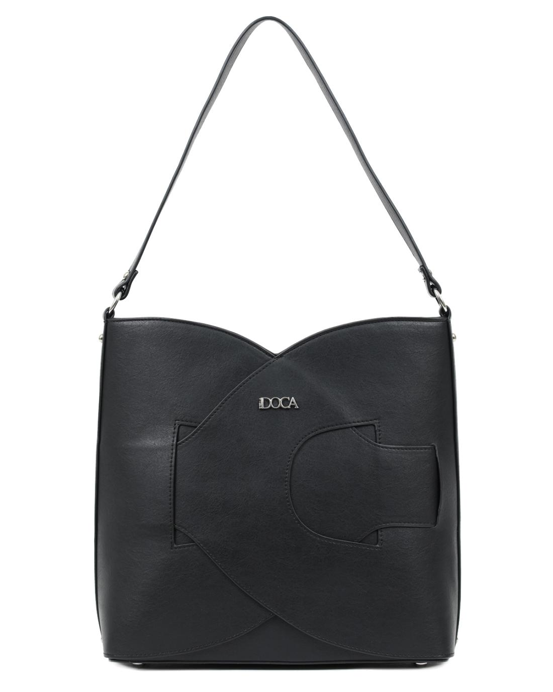 502645M-SHOULDER BAG (31X31X11)  BLACK 23517