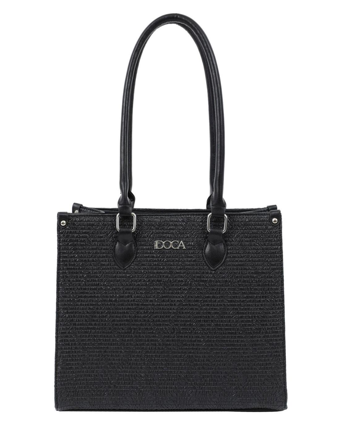 502948M-SHOULDER BAG (33.5X30X15) BLACK 23508