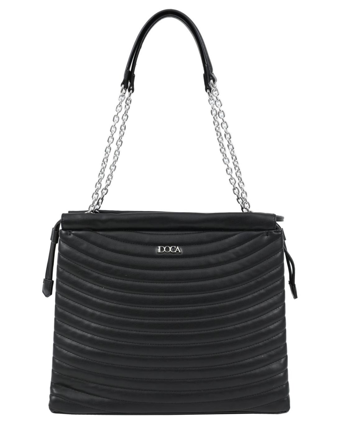 502950M-SHOULDER BAG (37X28.5X12) BLACK 23619