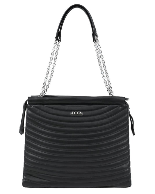 502950M-SHOULDER BAG (37X28.5X12) BLACK 23619