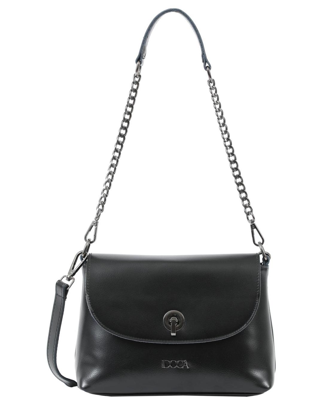 503331H-SHOULDER BAG (25X18X11)  BLACK-23718