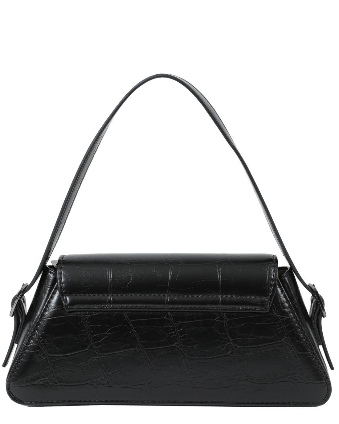 503366H-EVENING BAG (28.5X12.5)  BLACK-23789