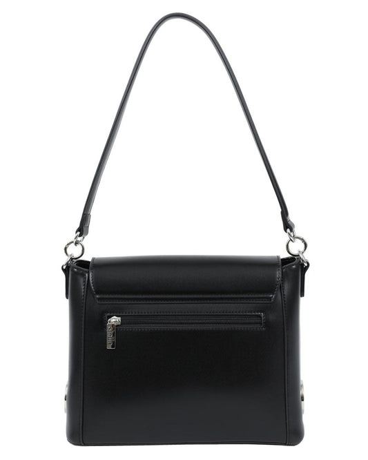 502911MC-SHOULDER BAG (27.5X21X10) BLACK 23609