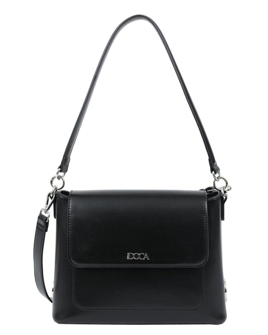 502911MC-SHOULDER BAG  (27.5X21X10) BLACK 23609