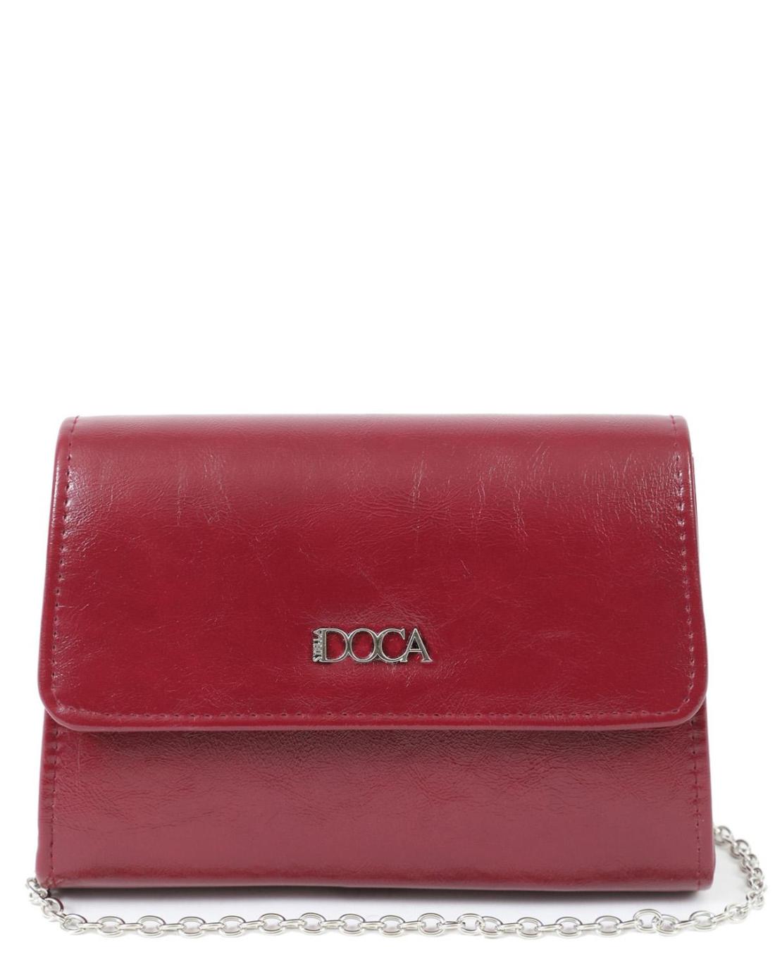 503300-EVENING BAG (20X13.5X6)  BURGUNDY-23799