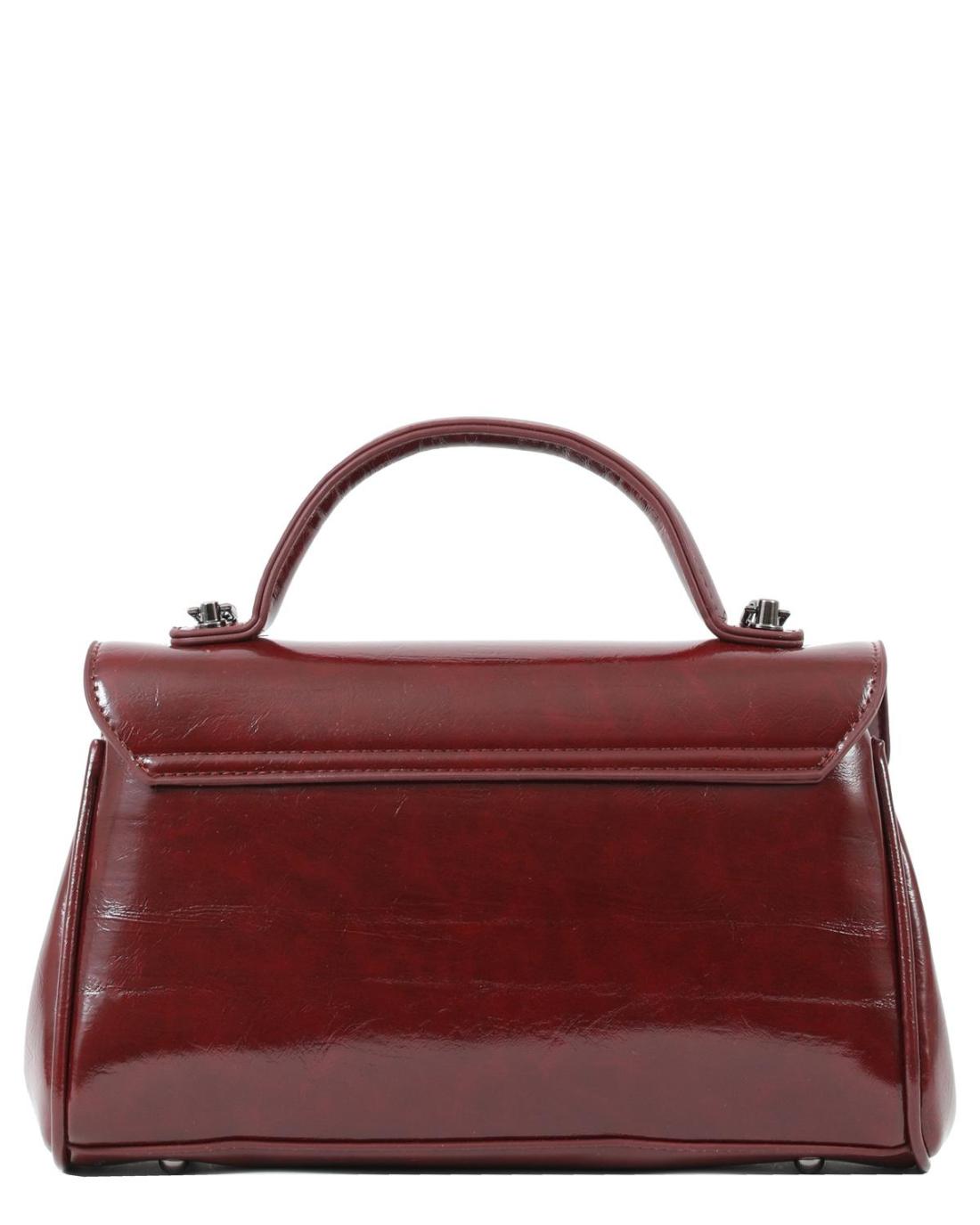 503341-HANDBAG (28.5X17X5)  BURGUNDY-23888