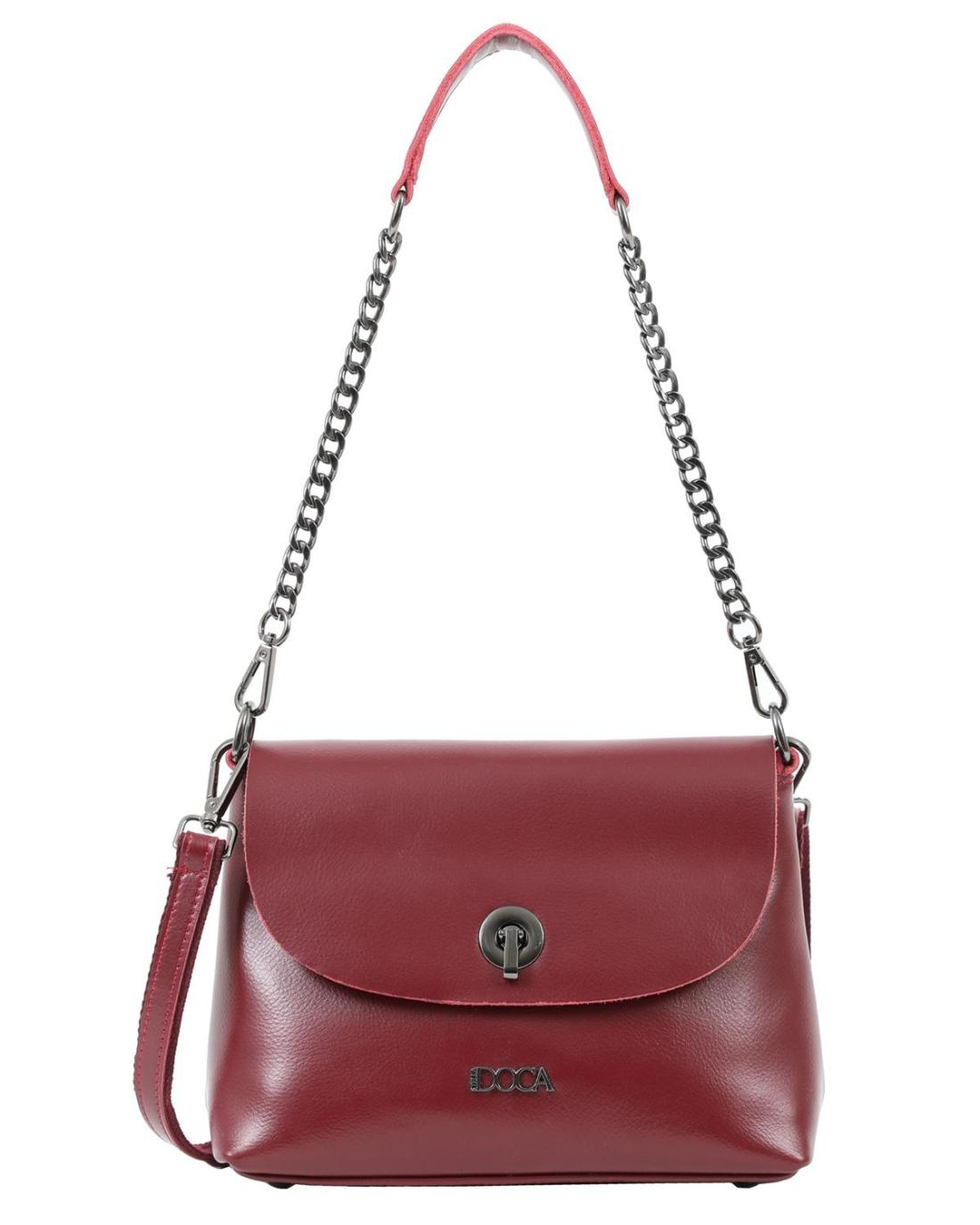 503332H-SHOULDER BAG (25X18X11)  BURGUNDY-23720
