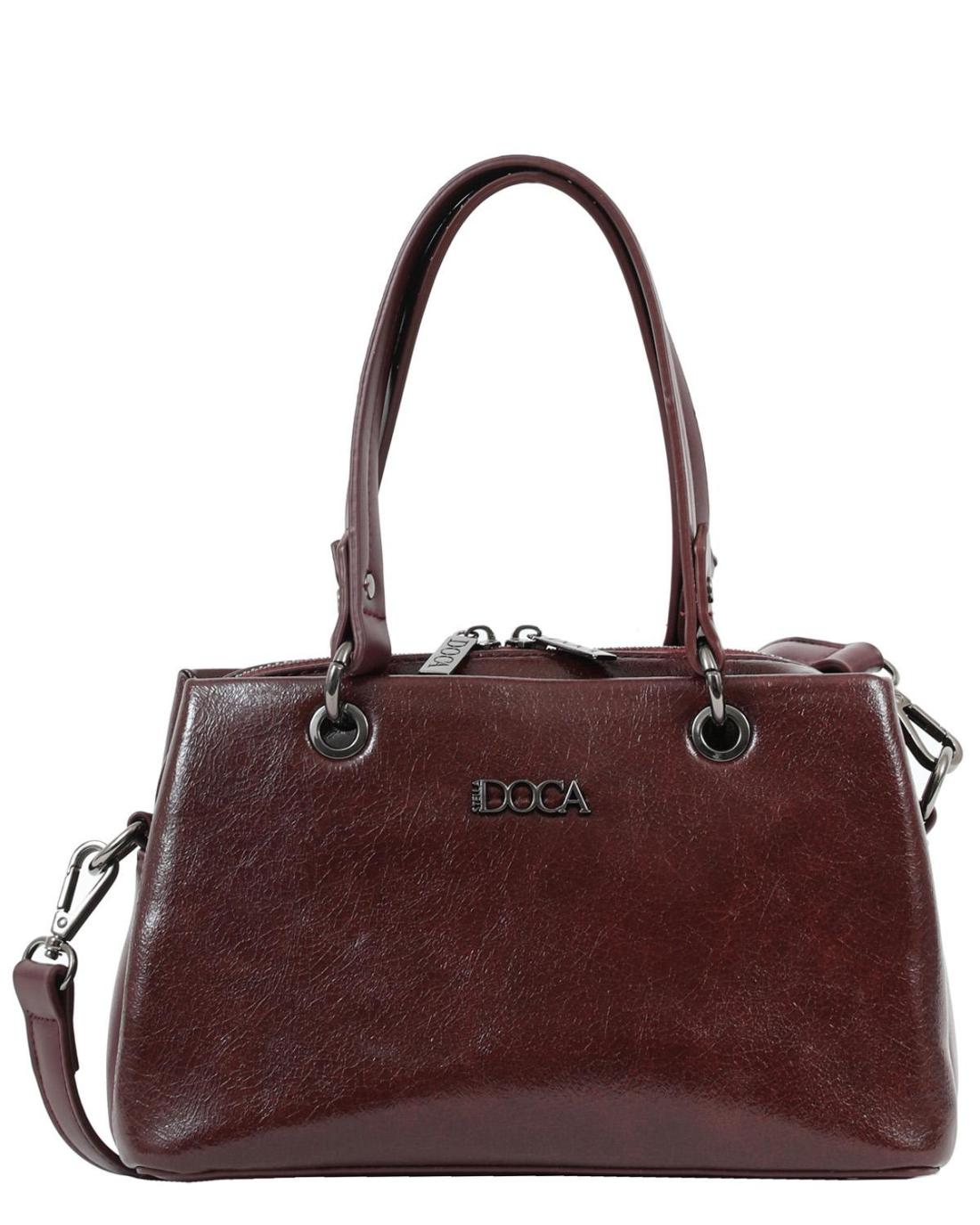 104774-CROSSBODY BAG   (24X15.5X10.5)  BURGUNDY-24067