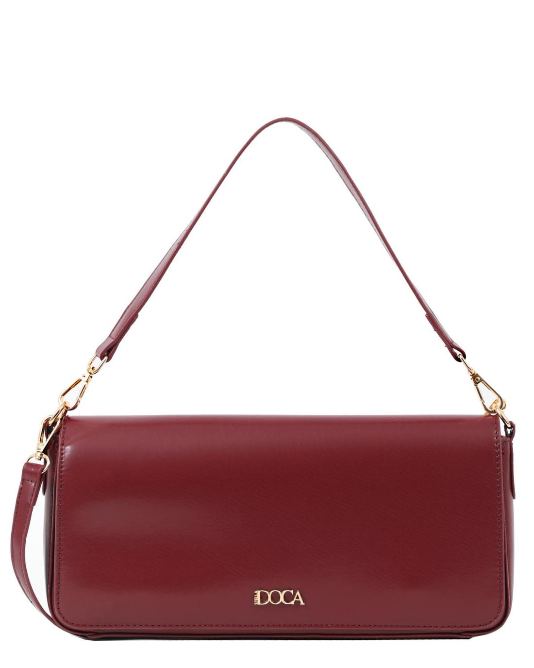 503302-SHOULDER BAG (32X13.5X4.5)  BURGUNDY-23835