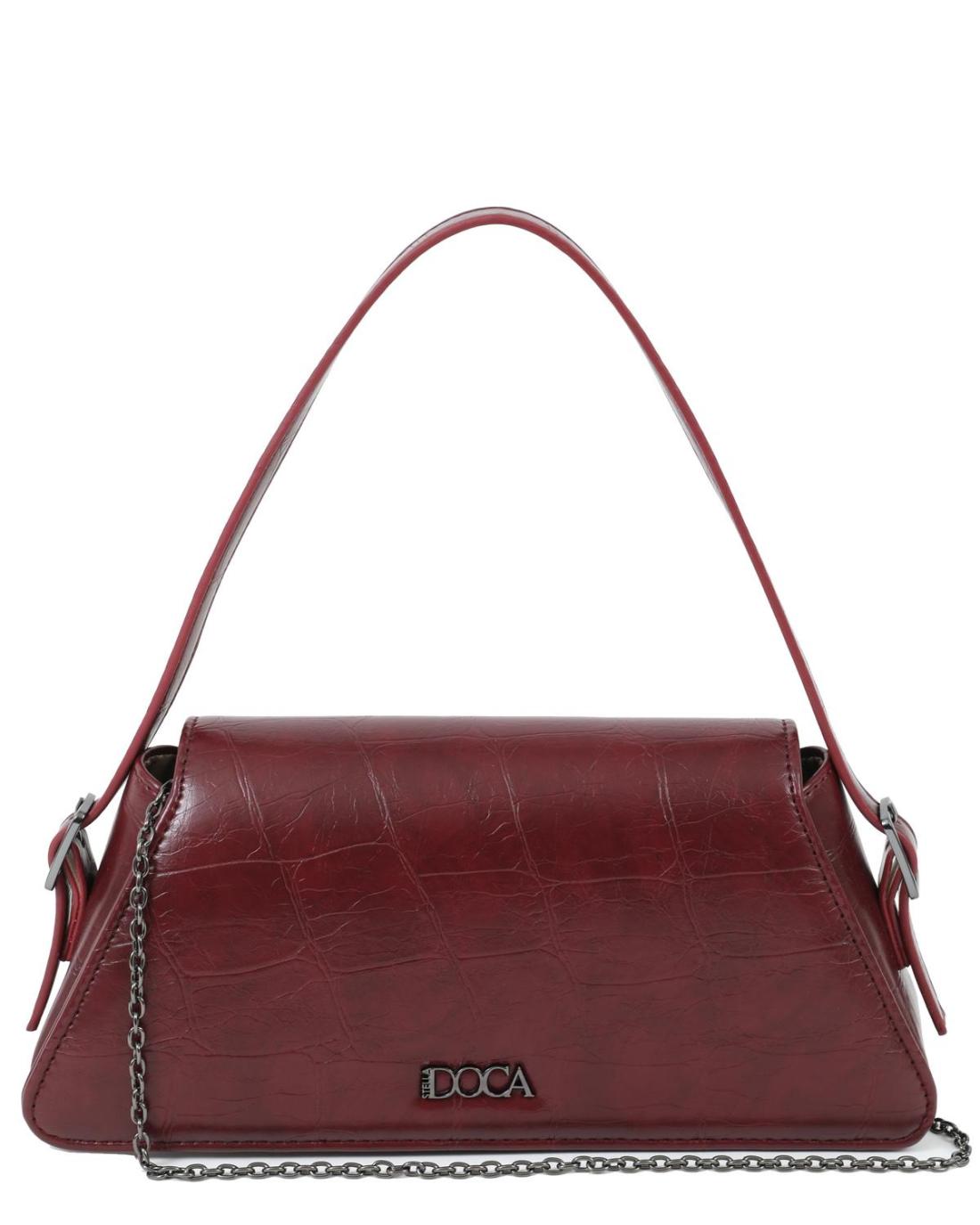 503310H-EVENING BAG (28.5X12.5)  BURGUNDY-23790