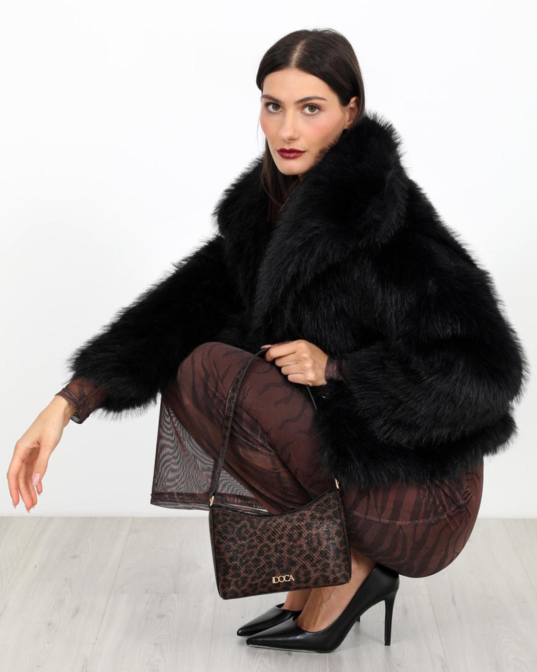 503369H-SHOULDER BAG (20.5X14.5X6.5)  BROWN-23801