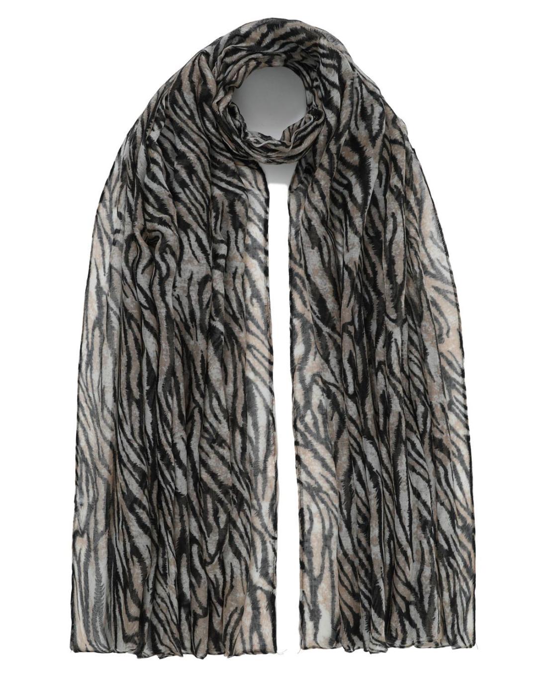 502686MCH-SCARF (85X180)  COFFEE 29425