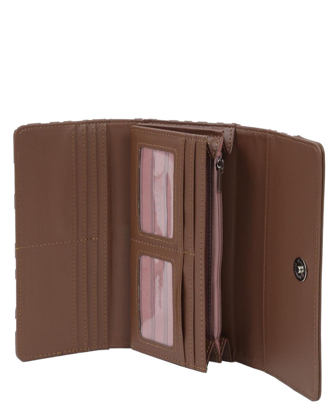 502589M-WALLET (19X10)  COFFEE 67749