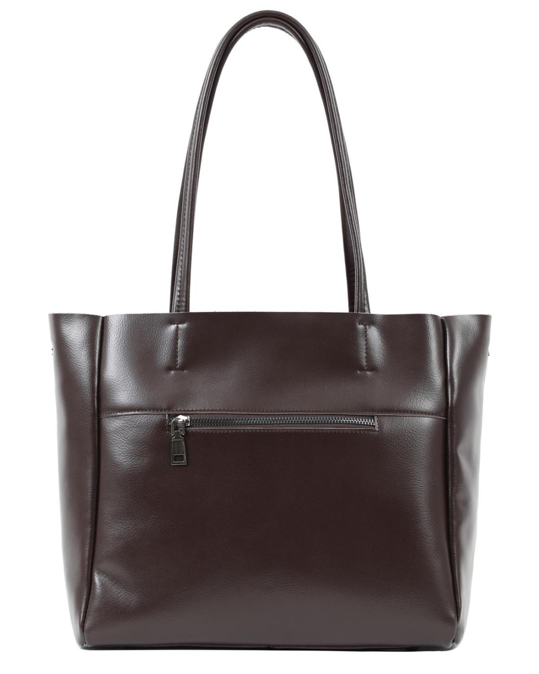 503330-SHOULDER BAG (32X30X11)  BROWN-23716