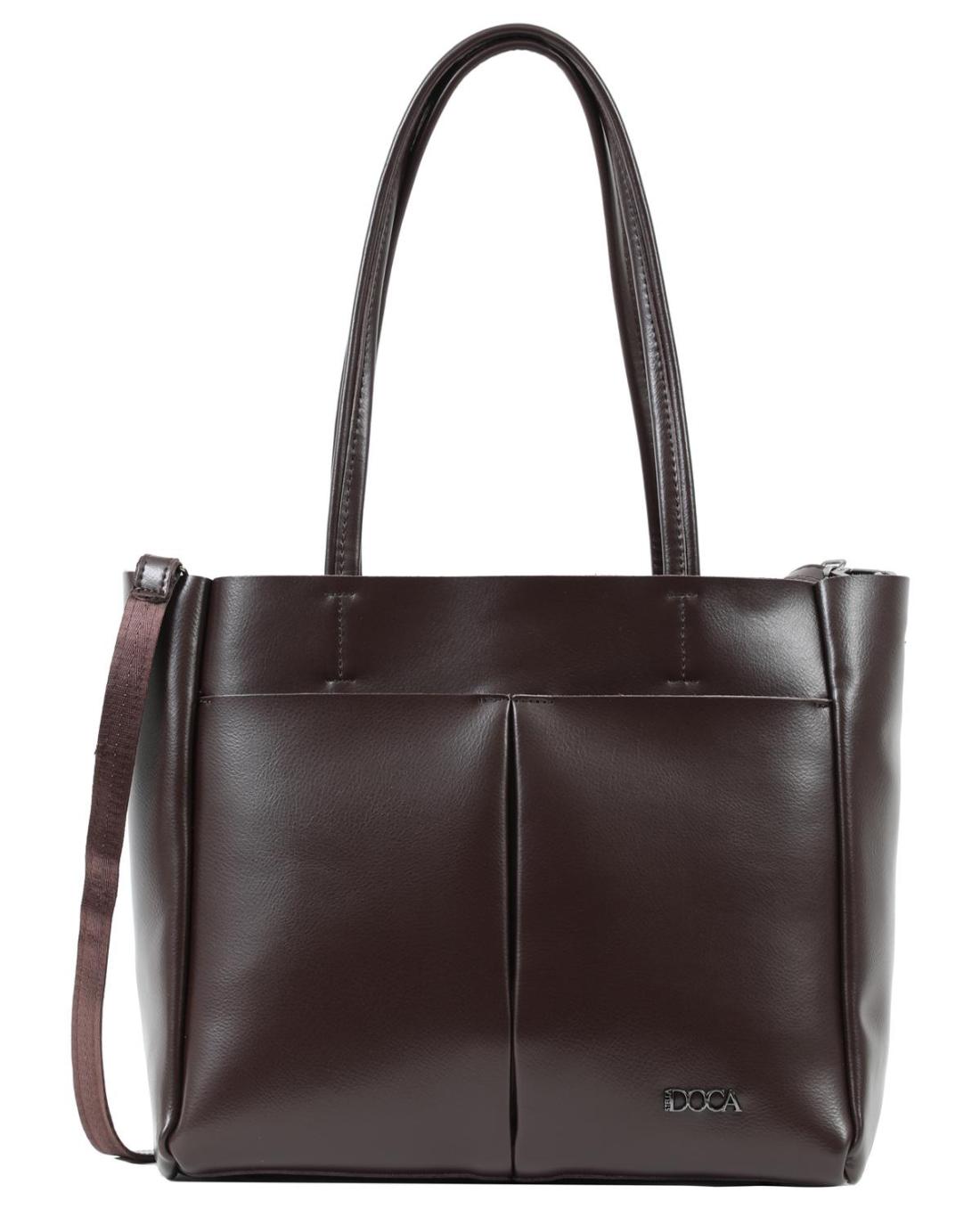 503330-SHOULDER BAG (32X30X11)  BROWN-23716