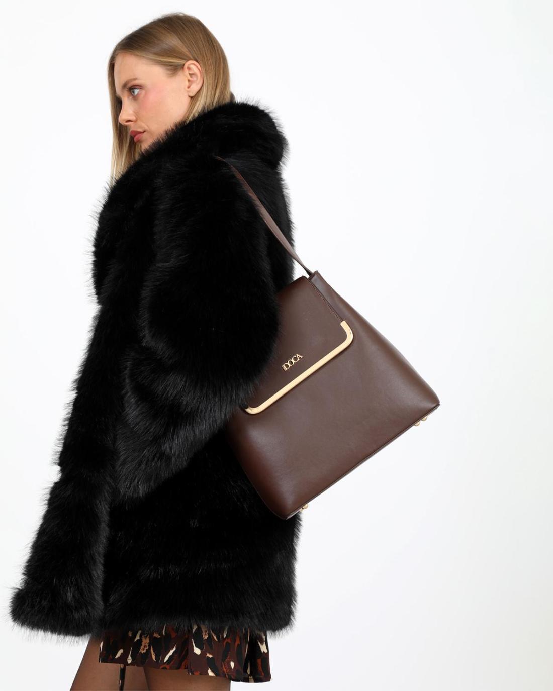 503296H-SHOULDER BAG (30X30X13.5)  BROWN-23745