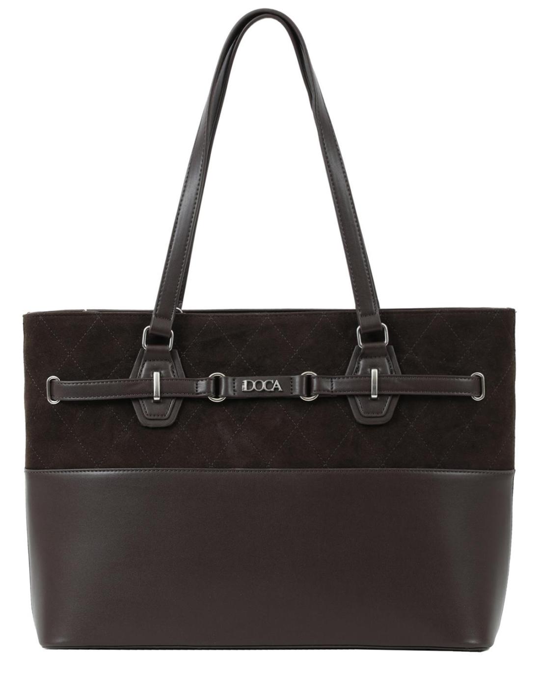 503279H-SHOULDER BAG (43X29X13)  BROWN-23928