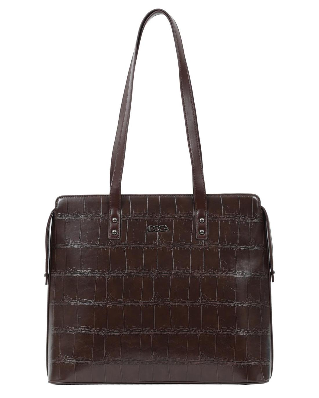 503364-SHOULDER BAG   (36X30.5X11)  BROWN-24083