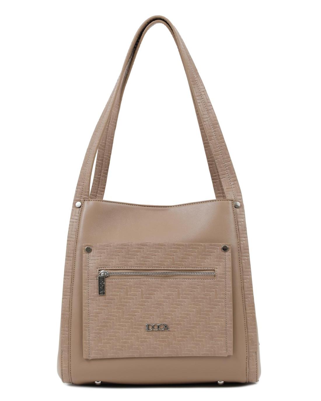 502747MCH-SHOULDER BAG (30X29X15)  BEIGE 23240