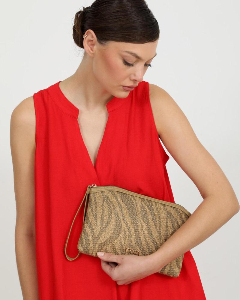 502779M-EVENING BAG (26X17.5X2)  BEIGE 23205