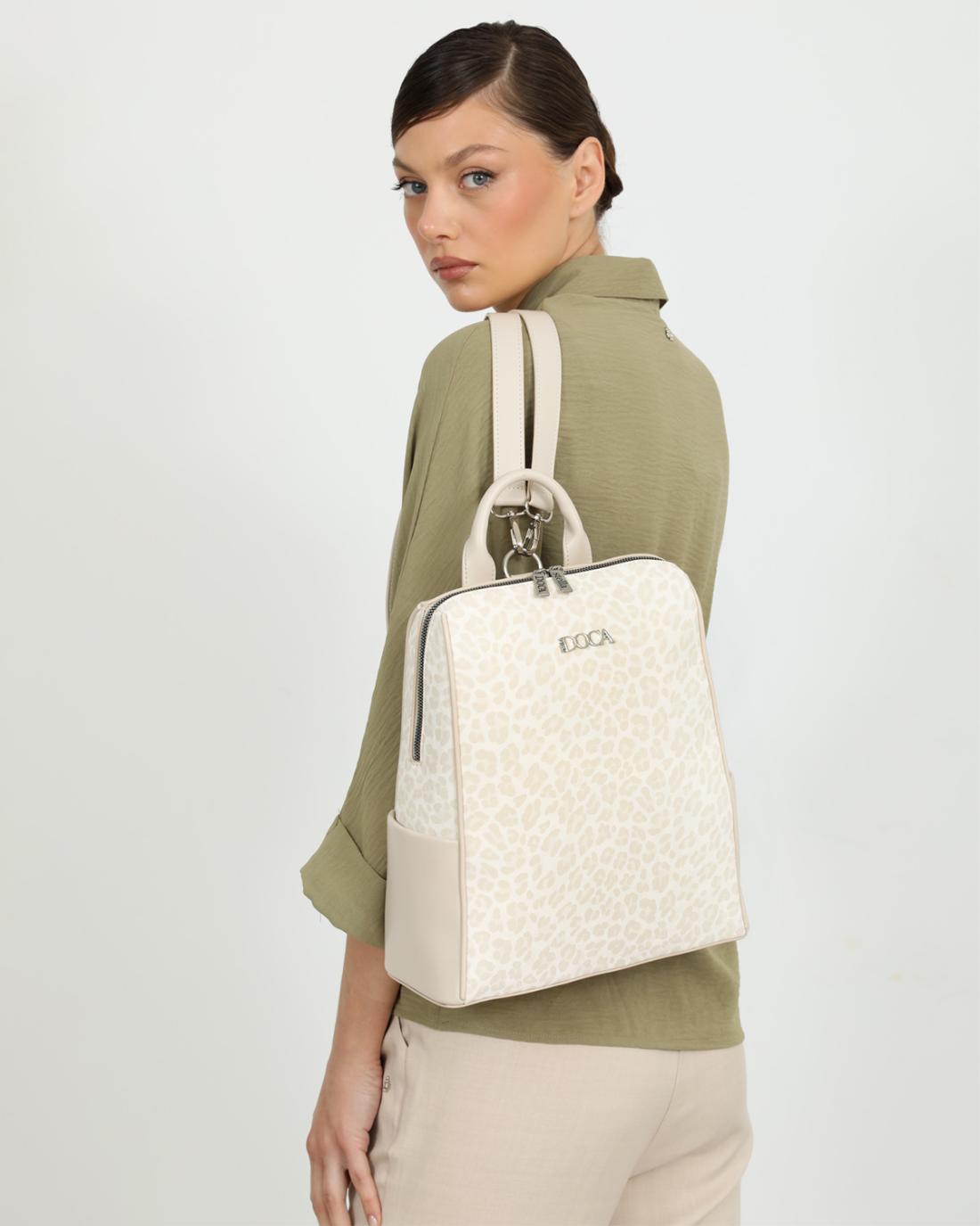502648MH-BACKPACK  (29X37X11.5)  OFFWHITE 23549