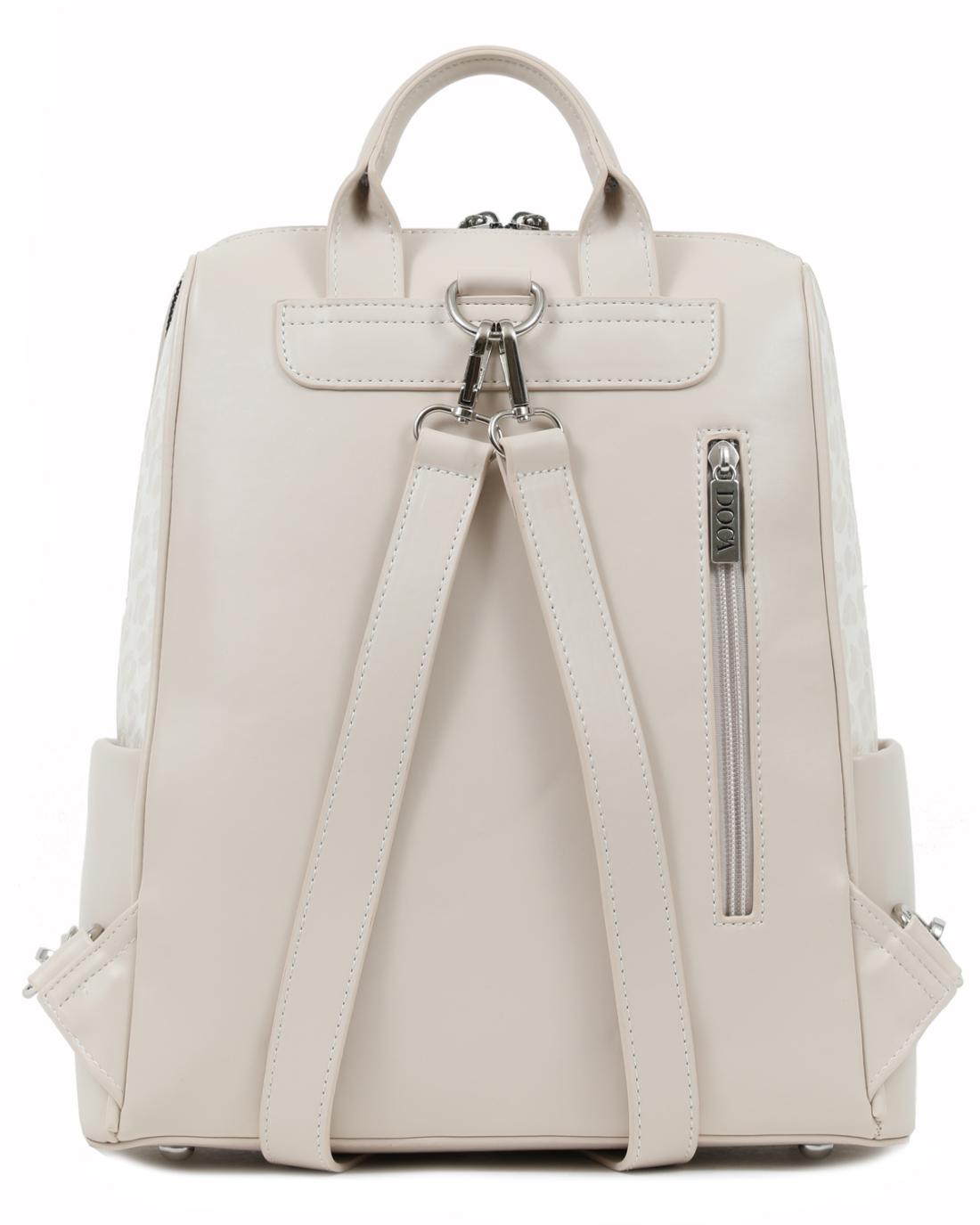 502648MH-BACKPACK  (29X37X11.5)  OFFWHITE 23549