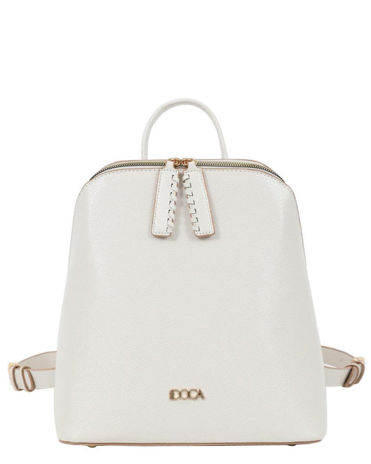 502724M-BACKPACK  (27X30X13)  ECRU 23576