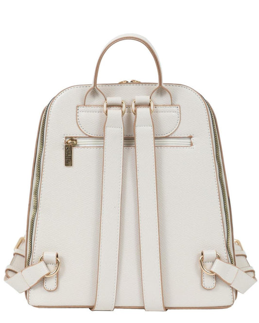 502724M-BACKPACK (27X30X13) ECRU 23576
