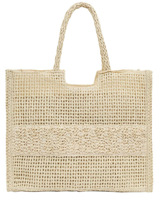 502937M-SHOULDER BAG (40X30X16) BEIGE 23458