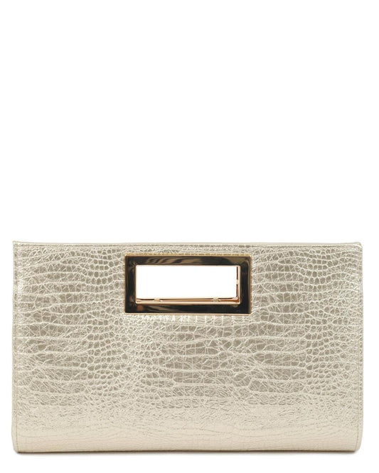 502570MH-EVENING BAG (32X19.5X6.5)  GOLD 23114
