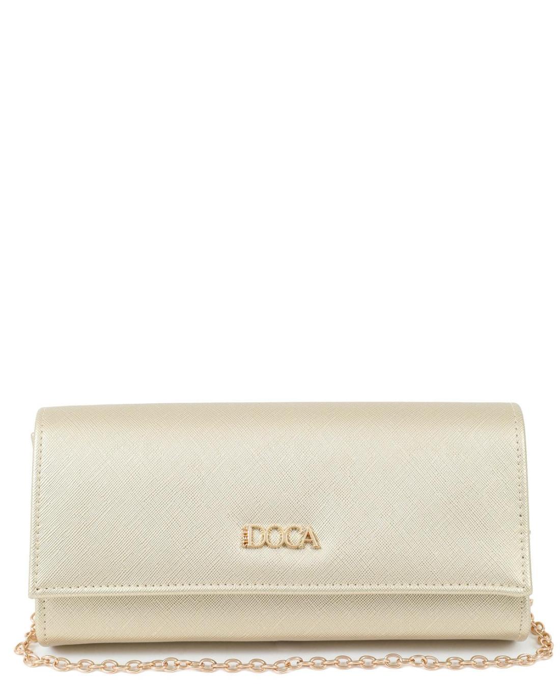 104790-EVENING BAG (23X10.5)  GOLD-23830