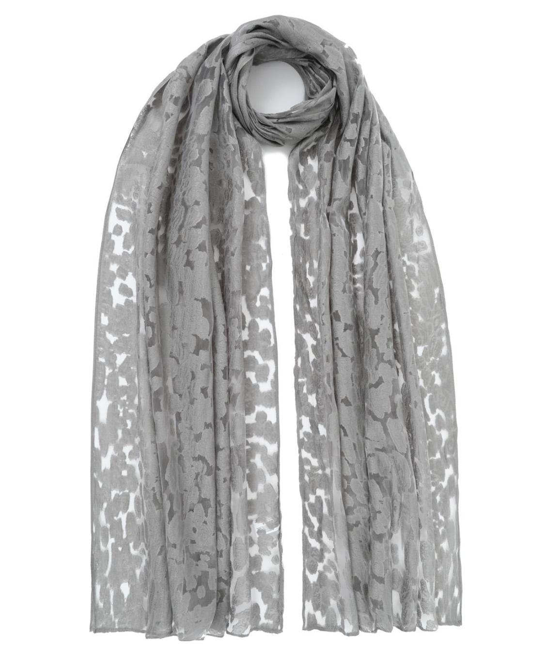 502692MH-SCARF (65X190)  GREY 29433