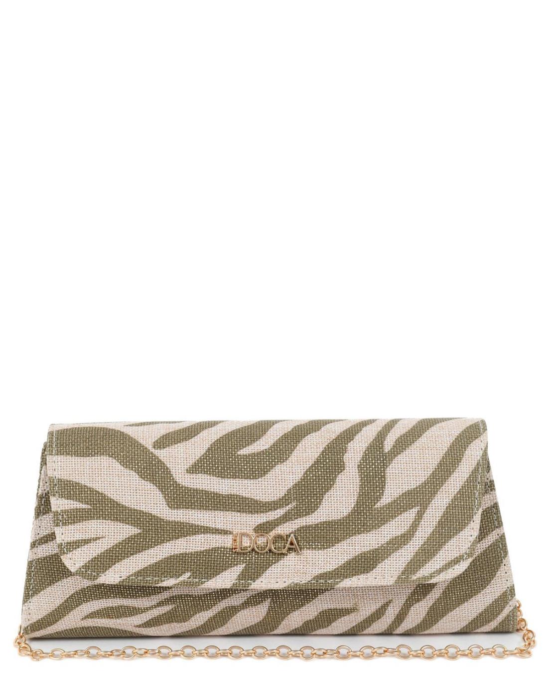 502923M-EVENING BAG (26X11) GREEN 23217