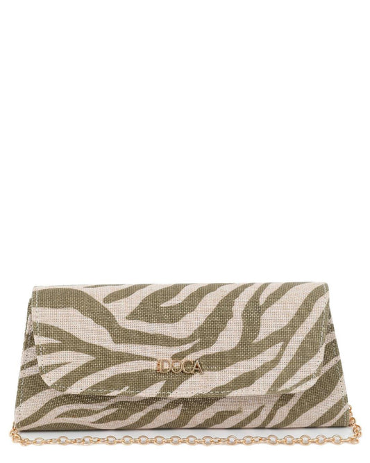 502923M-EVENING BAG (26X11) GREEN 23217