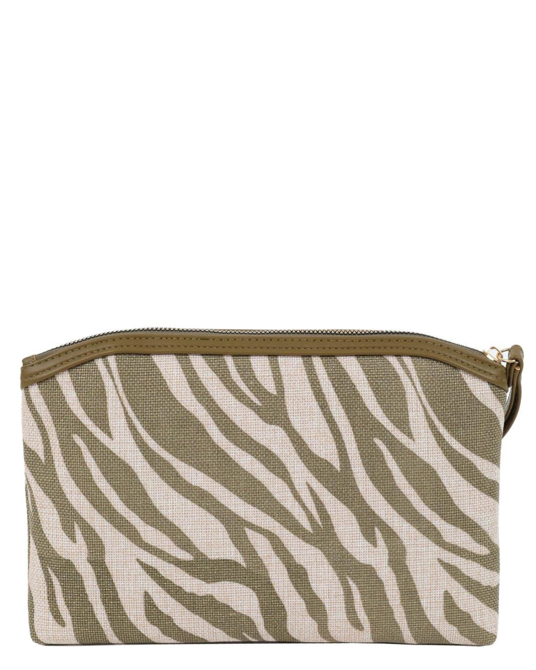 502778M-EVENING BAG (26X17.5X2)  GREEN 23202
