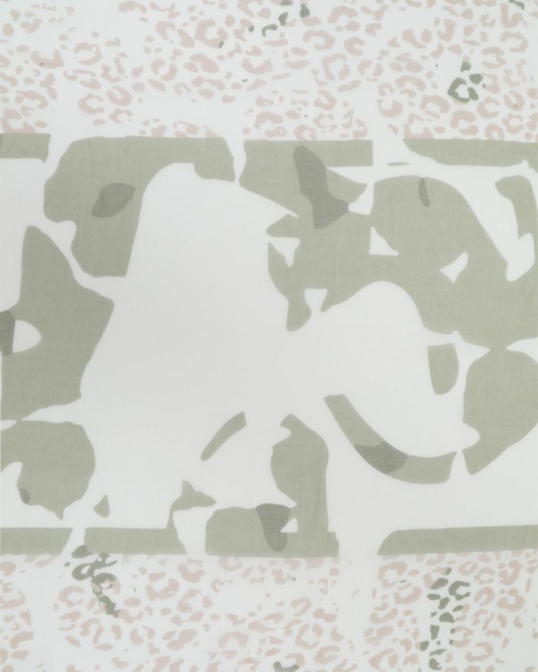 502669MCH-SCARF (85X180)  GREEN 29384