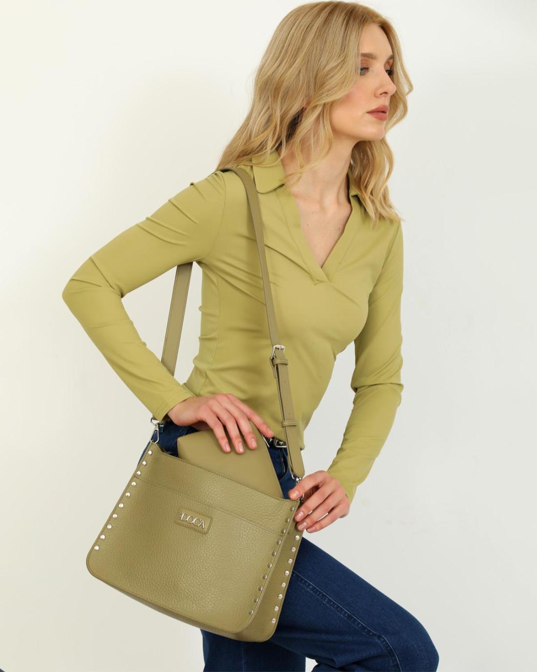 502753MH-CROSSBODY BAG (29X23X13)  GREEN 23678