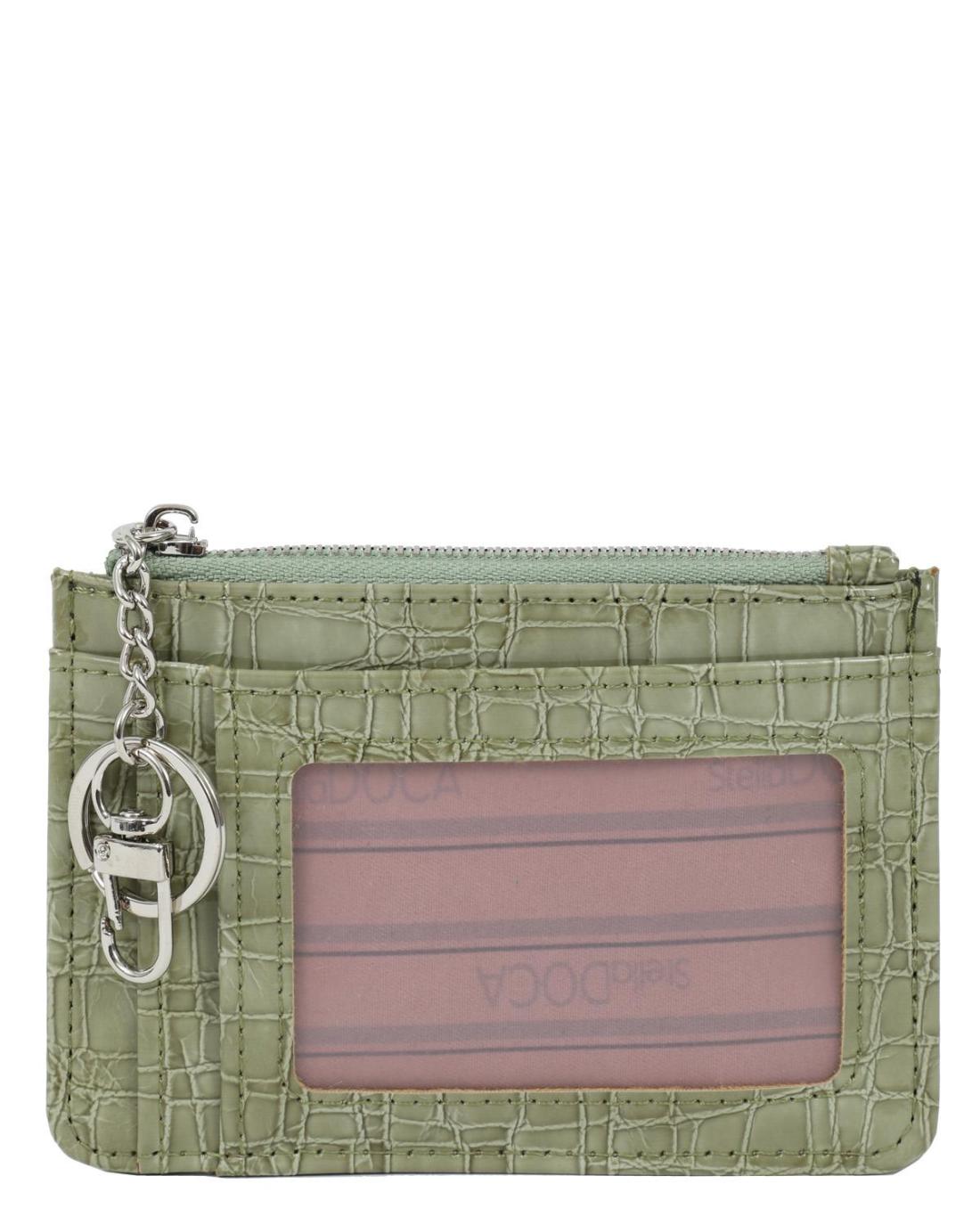 502803M-WALLET (12X8.5)  GREEN 67671