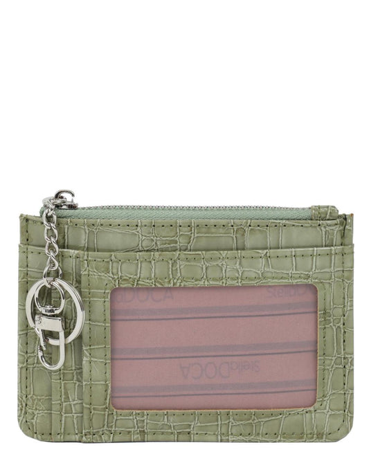 502803M-WALLET (12X8.5)  GREEN 67671