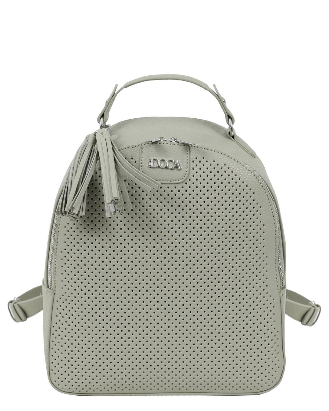 502954M-BACKPACK  (27X28.5X10) GREEN 23639