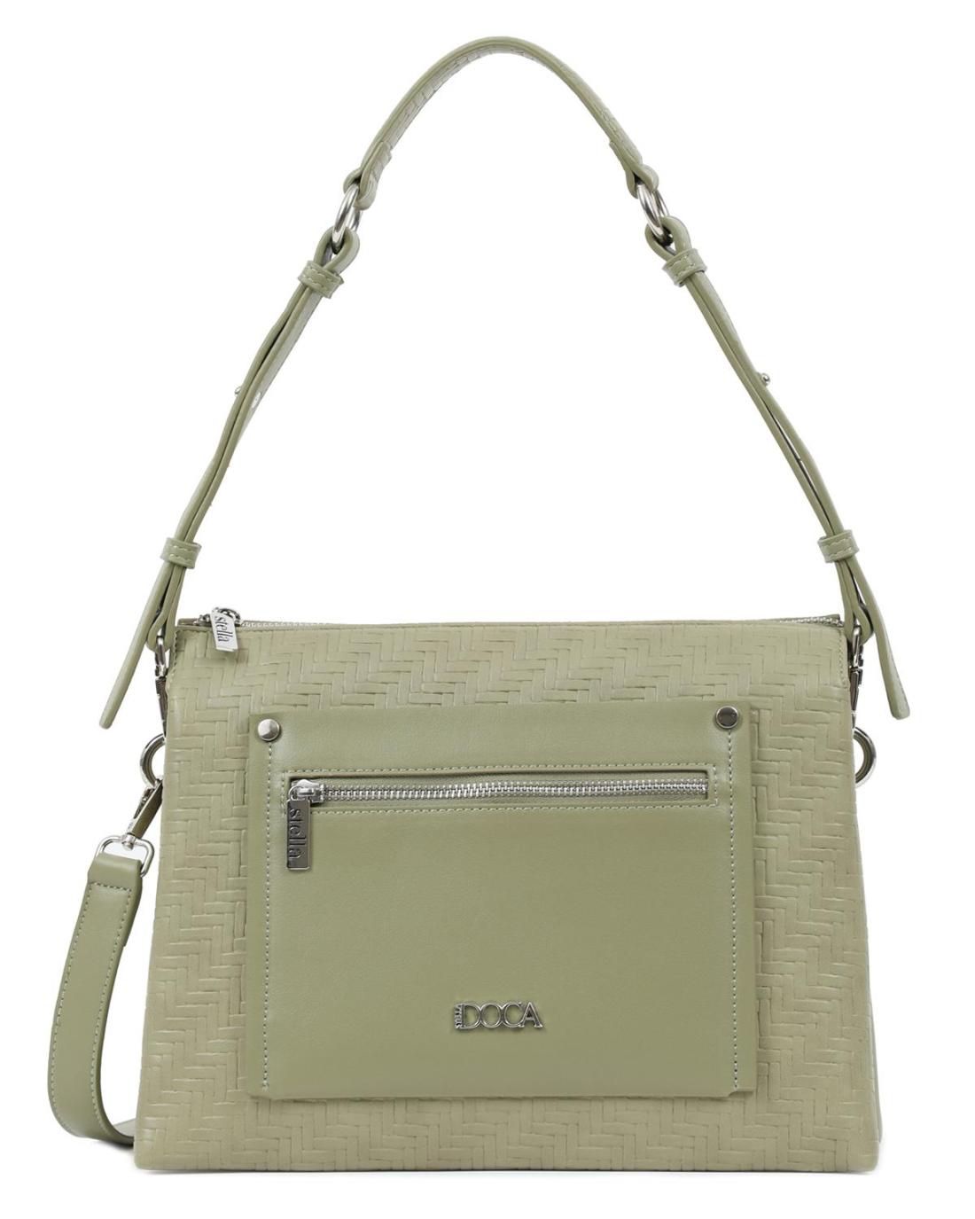 502699M-CROSSBODY BAG  GREEN 23244