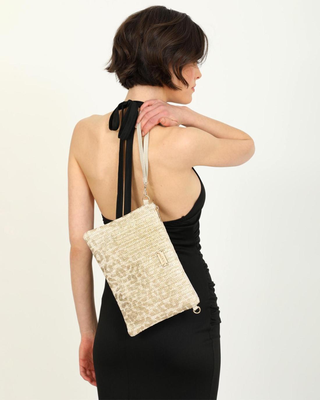 502788M-EVENING BAG (29X20)  GOLD 23389