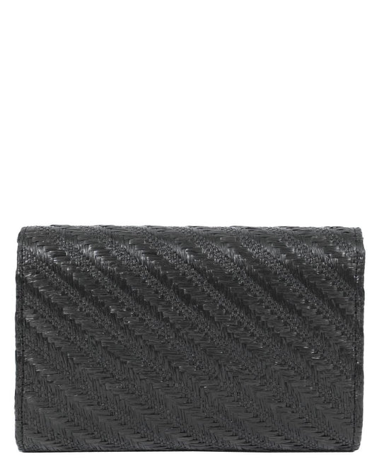 502205CH-EVENING BAG (21X14) BLACK 23223