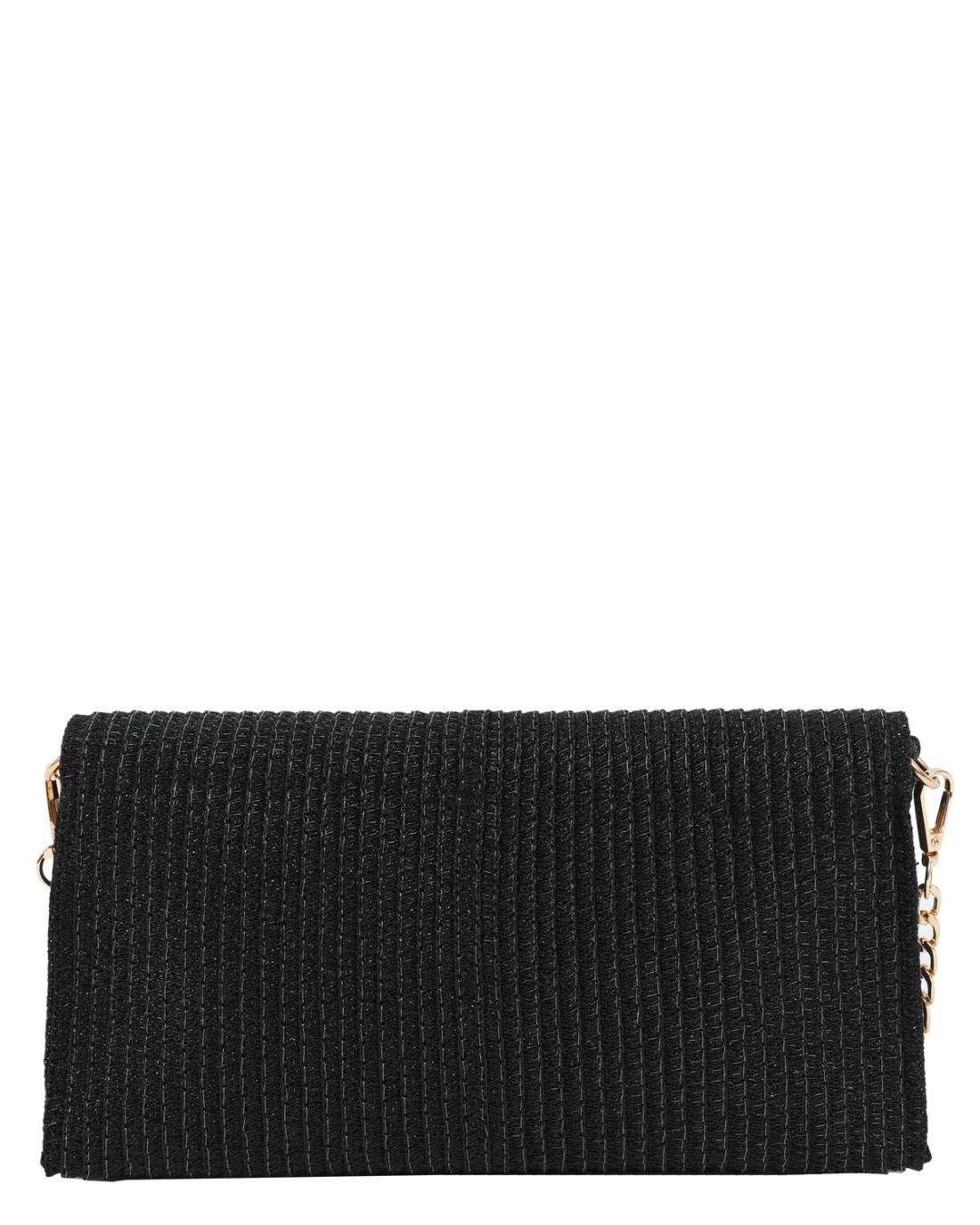 502928M-CROSSBODY BAG (26X12X4) BLACK 23425