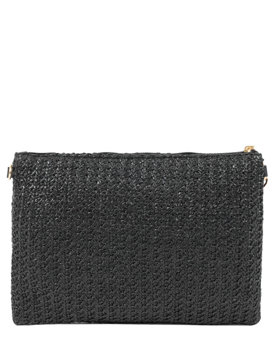 502787M-EVENING BAG (29X20)  BLACK 23388