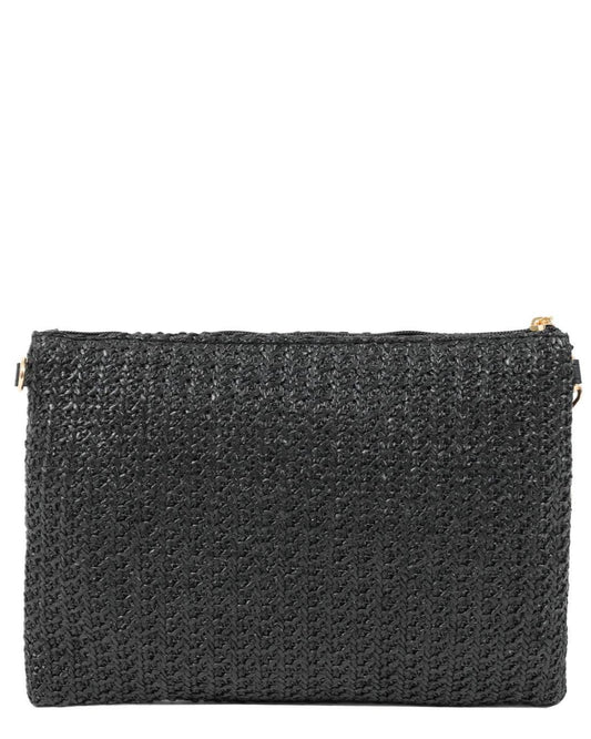 502787M-EVENING BAG (29X20)  BLACK 23388
