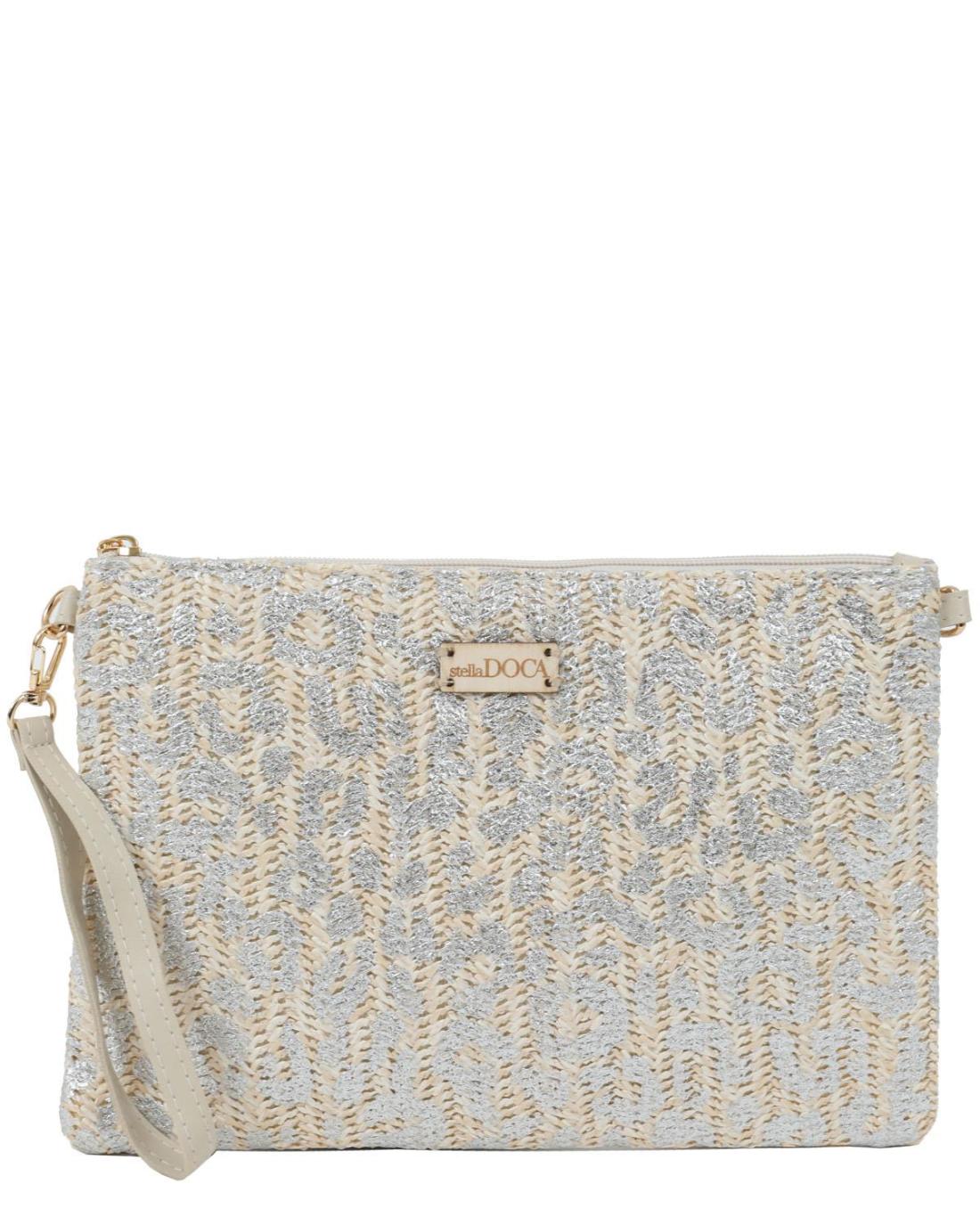 502789M-EVENING BAG (29X20)  SILVER 23390