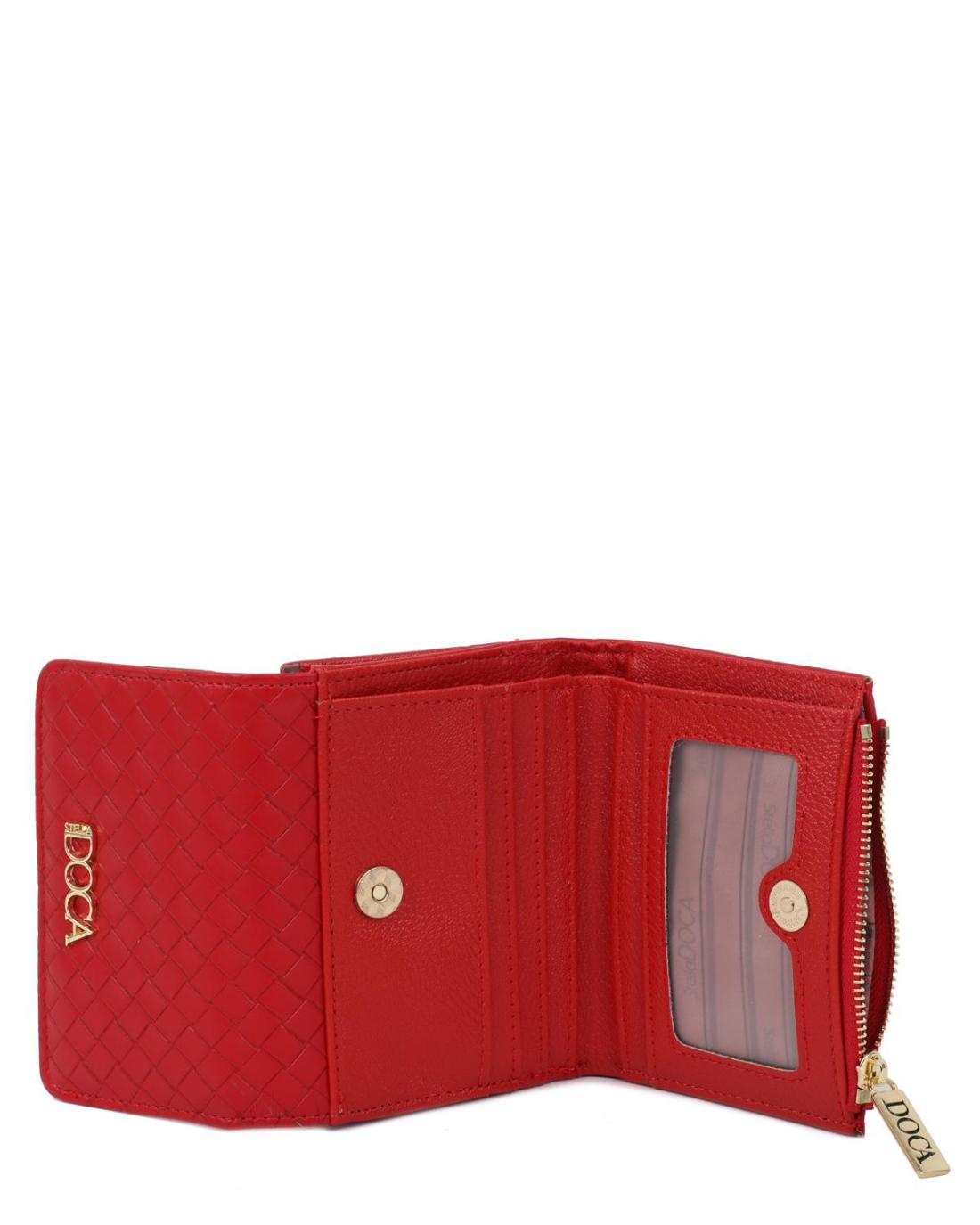 502706MC-WALLET (12.5X10)  RED 67658