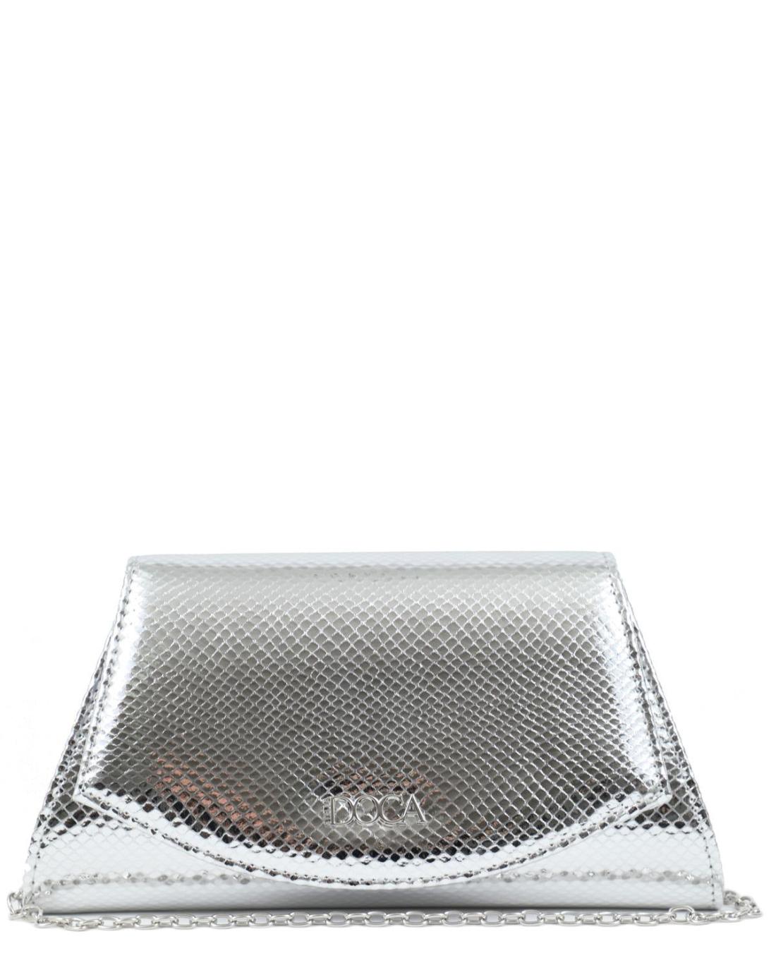 502727MH-EVENING BAG (24X17X13)  SILVER 23163