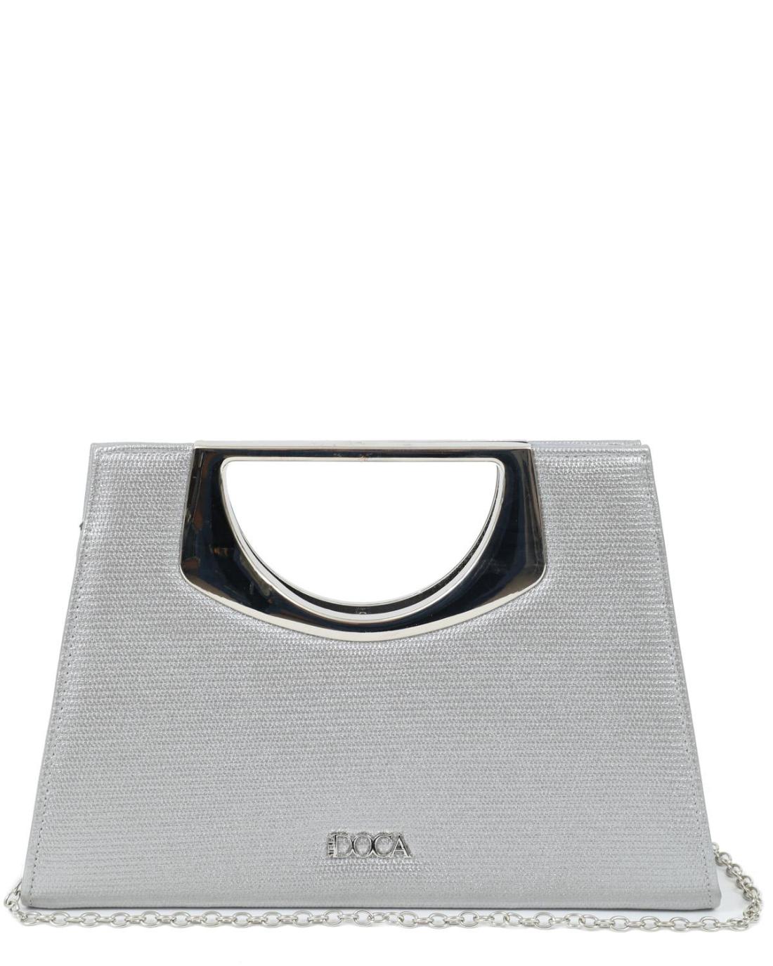 502635M-EVENING BAG (29.5X19.5X8.5)  SILVER 23183